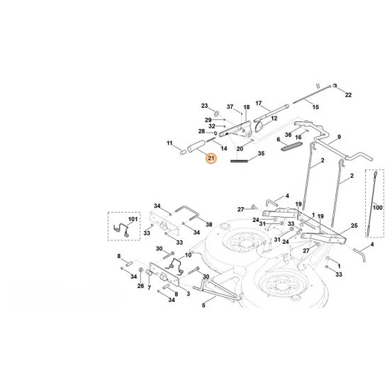 STIHL  Uchwyt 6170 703 6631